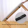 Bench Cushions Long Chair Seat Pad With Buckles Zipper Sofa Linen