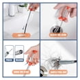 thumbnail image 3 of Removedor de obstrucciones de desagüe StarHelper Drain Snake, 193 cm, 3 of 7