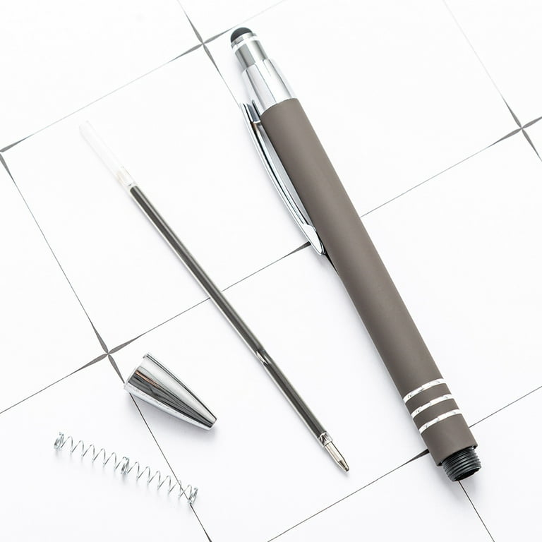 Stylish Black Ballpoint Pen Retractable Ballpoint Pen Writing Pen for Office