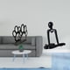 thumbnail image 2 of Escultura Iron Paw Thinker, servilletero multiusos, figura decorativa abstracta, elegante organizador de mesa, adorno para el hogar, 2 of 8