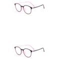 thumbnail image 2 of Guardurnaity Montura para gafas de lectura, montura para gafas, gafas ópticas antideslizantes, montura redonda, gafas para miopía antiluz Type1 NO1, 2 of 6