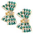 thumbnail image 2 of 1 Pair Sparkling Rhinestone Bow Shoe Clips Charms For Women Bridal Wedding Party Shoes Buckles Detachable Shoe Brooch Embellishments Decoration Access, 2 of 5