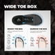 thumbnail image 2 of Zapatillas de Trail Running para Hombre NORTIV 8 con Caja Ancha para los Dedos Negro Talle 7, 2 of 8