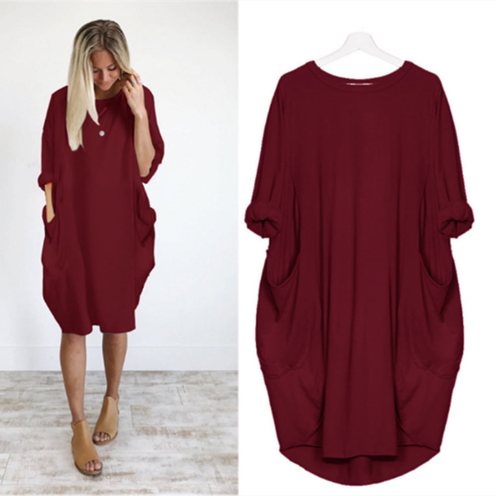 casual mid length dress