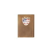 ARIAT ARIAT Trifold Wallet with RWB Flag Logo