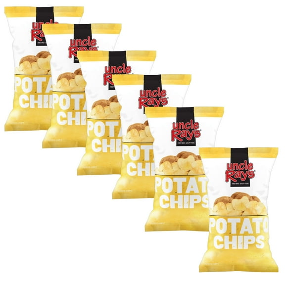 Uncle Ray's Original Potato Chips, 1.5 oz (Pack of 6)