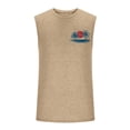 thumbnail image 5 of USNSM Mens Fashion Summer Beach Vacation Tank Top Hawaiian Print Sleeveless Muscle Basic Tee Round Neck Sports Tops Yellow L, 5 of 5