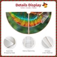 thumbnail image 3 of KLL Christmas Tree Skirt,Party Decorations Farmhouse for Christmas Decorations Holiday Party 36" -Chameleon, 3 of 6