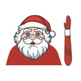 thumbnail image 1 of Car Stickers Car Rear Windshield Decals Christmas Themed Automotive car sticker Wiper Waving Stickers Rear Window Decor, 1 of 9