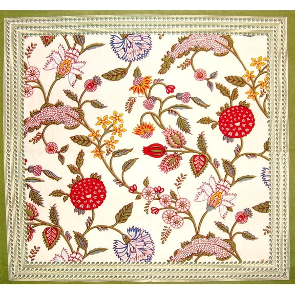 Floral Berry Cotton Table Napkin 18" x 18" Multi Color