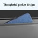 thumbnail image 5 of Cojín de cuero transpirable para asiento de coche para todas las estaciones | Funda de asiento completamente cerrada con malla y diseño perforado para mayor comodidad y soporte | Negro, gris, 5 of 6