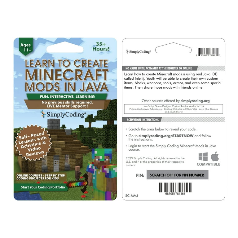  Minecraft: Java Edition for PC/Mac [Online Game Code