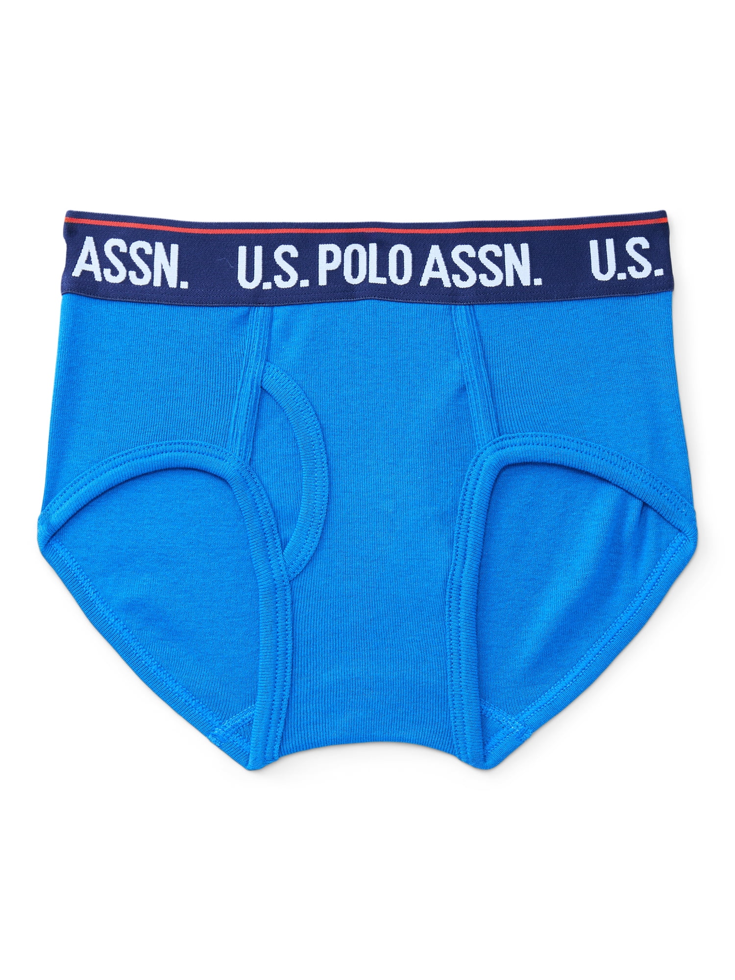 U.S. Polo Assn. Boys Tagless Underwear Briefs, 5-Pack, Sizes S-XL