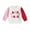 White, variant on Autumn Christmas Toddler Baby Girl Sweatshirts 6M 12M 18M 24M 3Y 4Y Letter Embroidery Long Sleeve Pullover Tops Winter Xmas Clothes