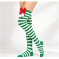 thumbnail image 2 of HIOK Party Knee High Socks Striped Witch Long Socks for Women Girls Cosplay Party Dress up Funny Novelty Gifts（2 Pairs）, 2 of 5