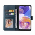thumbnail image 5 of Allytech Samsung Galaxy A23 5G Case Synthetic Leather Case, Book Folding Flip Case with Kickstand Credit Card Slot Magnetic Closure Protective Cover for Galaxy A23 5G - Blue, 5 of 7