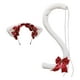 thumbnail image 5 of Conjunto de diadema y cola Fernando Accesorios para disfraces decoración para niños y adultos tocado Cosplay orejas de animales regalo cola de gato dis Blanco Rosa Rojo, 5 of 7