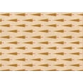 thumbnail image 1 of Ahgly Company Indoor Rectangle Patterned Carrot Orange Area Rugs, 3' x 5', 1 of 6