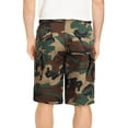 thumbnail image 2 of Men's Casual Military Army Camo Camouflage Tactical Utility Cargo Shorts (Green, 48), 2 of 2