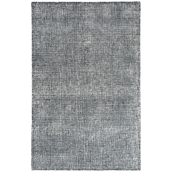 Alora Decor Storm 3' x 5' Tweed Black/Beige Hand-Tufted Area Rug