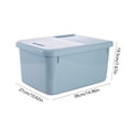 thumbnail image 3 of Large Airtight Rice Container Food Storage Cereal Container Flour Grain Container For Household, 3 of 6