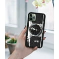 thumbnail image 5 of WIRESTER Shockproof Soft Rubber Cover Case for Apple iPhone 11 Pro Max 6.5" 2019, Retro Vintage Camera Zoom, 5 of 5