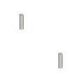 thumbnail image 3 of Riwesomey Tornillo publicitario Acero inoxidable Diseño aerodinámico Espejo de vidrio Clavo Tuerca ligera Perno Soporte para colgar en la pared 12x60mm 2Conjunto, 3 of 6