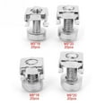 thumbnail image 2 of 20Pcs Network Cabinet Rack Cage Screws and Nuts Assortment Kit Wood Screw Nut Tornillo Nickle Plated Iron Quartet Floating Nut, 2 of 6