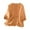 Orange, variant on Wo-Fusoul Women's Embroidered Top, 3/4 Sleeve Stand Collar Blouse, Casual Imitation Linen Shirt for Daily Wear and Comfort
