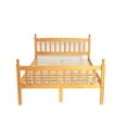 thumbnail image 2 of Better Home Products Paloma Solid Wood Pine Full Bed with Headboard in Natural, 2 of 8