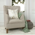 thumbnail image 3 of Shimmering Wintertree Poly Filled Pillow, 20" x 20", Gold Foil, 3 of 5