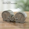 thumbnail image 3 of Small Keepsake Box, Wear Resistance Infant Tooth Curl Box 2 Pieces High Strength Alloy Material  for Baptismal Party, 3 of 7