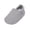 Gray, variant on BOBOGOJP Soft Leather Baby Shoes Moccasins Slip-on Boys Girls Slippers with Elastic Ankle, Anti-Slip First Walking Crib Shoes for Infant Toddlers Purple for Size 14=XL