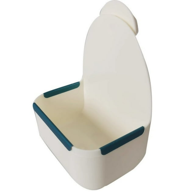 Hanging Rabbit Food Bowl -Overturn -Proof Fixed Feeder for Secure Indoor Pet Feeding