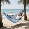 thumbnail image 5 of Hanging Hammock Portable Travel Camping For Outdooor Beach Camping Hiking White Polar Bear, 5 of 8