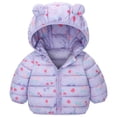 thumbnail image 2 of NIEWTR Toddler Boys Girls Casual Jackets Printing Cartoon Hooded Outerwear Zipper Coats Long Sleeve Windproof, 2 of 8