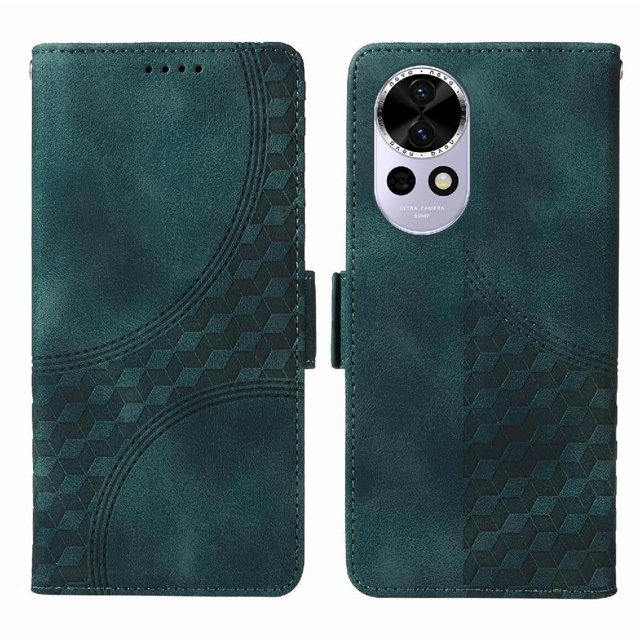 Funda GANGXUN para Huawei Nova 12 con diseño acolchado elegante, cuero PU, protección total y ajuste preciso