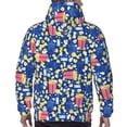 thumbnail image 7 of Sikiie Cute Popcorn Men's Hoodie, Essentials Hoodie, Sweatshirt, Pullover Hooded Sweatshirt for Men-XX-Large, 7 of 7