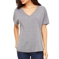 thumbnail image 2 of Bella + Canvas Women's Slouchy V-Neck Tee, 2 of 2