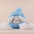 thumbnail image 1 of Sanrio Kuromi-orejeras de Hello Kitty para niños, orejeras con melodía Cinnamoroll de invierno, imita la piel de conejo de dibujos animados, anticongelante, mantiene el calor, regalo, 1 of 4