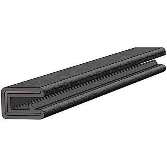 TACO Metals Taco Marine V30-1005B25-1 Flex Trim - 9/16" x 25' with 5/32" Opening, Black, Standard
