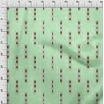 thumbnail image 3 of oneOone Silk Tabby Fabric Arrow Sign Kasuri Print Fabric BTY 42 Inch Wide, 3 of 4