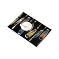thumbnail image 3 of MKHERT Boho Style Feathers Bohemian Art1 Placemats Table Mats for Dining Room Kitchen Table Decoration 12x18 inch,Set of 6, 3 of 4