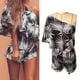 thumbnail image 2 of Playsuit para Mujeres Hugo Atractivo de cinturo de Impresión de Colmena Gasa XL, 2 of 8