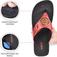 thumbnail image 5 of AEROTHOTIC Flip Flops for Women with Arch Support Plantar Fasciitis Orthopedic Cushioned Footbed Comfortable Non-Slip Sole with Padded Straps Dressy Casual Recovery Women Sandals, 5 of 7