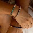 thumbnail image 4 of Xiao Hua Pulsera elástica vintage bohemia con cuentas de madera hecha a mano, pulsera de equilibrio con protección curativa para mujeres y hombres, estilo I, 4 of 5
