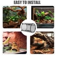 thumbnail image 2 of WHAMVOX Reptile Heat Lamp Shade Iron Easy Observation for Turtle Tanks 1Pcs, 2 of 7