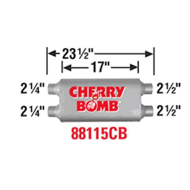Cherry Bomb 88115 Vortex Muffler