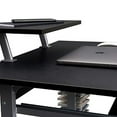 thumbnail image 2 of Bureau de Poste de Travail Informatique Complet Mobile et Compact. Couleur: Graphite, 2 of 14