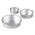 thumbnail image 3 of Wilton Aluminum 3-Tier Round Cake Pan Set, 3 of 8